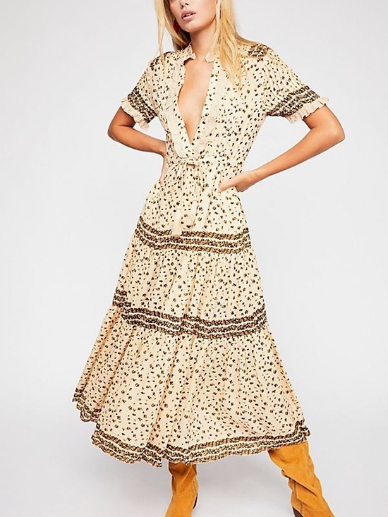 Free People Dresses & Skirts - Free People Rare Feelings Maxi Dress